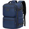 LYNXCHER Zaino Ryanair 40x30x20 Bagaglio a Mano 24L, Zaino da Viaggio per EasyJet Wizz Air Eurowings, Con Scomparto per Laptop 15,6 Pollici, Under Seat Approvato,Blu Scuro