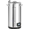 Klarstein Mundschenk - Kit Birra Artigianale Completo, Fermentatore con Filtri, Elemento Riscaldante, Argento, 65 Litri
