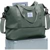 SEAFEW Borsone da Viaggio,Bagaglio a Mano 40x30x20 Ryanair Borsa da Viaggio Espandibile, Borsa da Cabina Ryanair Borsa Sportiva Borsone da Palestra Borsa da Weekend per Donna e Uomo,A1-Verde