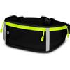 ONEFLOW Active Pro - Cintura da corsa per Sony con 3 scomparti, traspirante, per sport, per jogging, cellulare, marsupio, impermeabile, Massimo nero, Sony Xperia 10 VI, Utility