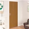 Generico Pellicole Autoadesive per Porte 2 pz Rovere Chiaro 210x90cm PVC,Pellicola per finestre