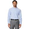 Amazon Essentials Camicia Oxford con Tasca a Maniche Lunghe Uomo, Blu, XS