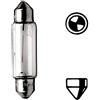 HELLA 8GM 002 091-121 Lampadina - Lampada tubolare a filamento rettilineo - Standard - 12V - 18W - Tipo zoccolo: SV8.5-8 - Scatola - Quantità: 10