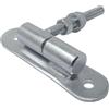SOTOOLS - Cerniera porta M12 con cuscinetti a sfera, divisibile, 150 x 40 mm per cancelli e porte pesanti, in acciaio zincato galvanicamente, con 2 dadi, 2 rondelle e cuscinetti a sfera.