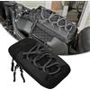 JFG RACING Borsa Attrezzi Moto,Borsa Telefono Design Riflettente Impermeabile-Nero | e Resistente all'Usura,Borsa Telaio Batteria per Surron/Talaria Sting/X160 X260/E Ride PRO S SS SR
