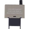 Tomotato Relè Lampeggiatore Elettronico a 8 Pin, 12,8V CC Modulo Lampeggiatore Relè Indicatori di Direzione a Frequenza Regolabile per Moto Auto Veicolo LED Indicatori di Direzione Lampadine Flash