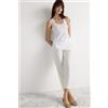 Intimissimi Canotta Lunga In Micromodal Bianco