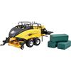 Britains New Holland BigBaler 1290 Plus, giocattolo da fattoria per bambini, giocattolo per trattore, giocattolo New Holland Replica compatibile con animali e giocattoli da fattoria in scala 1:32,