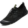 SAGUARO Scarpe da Scoglio Uomo Scarpette da Scoglio Donna Scarpe Mare Antiscivolo Scarpette Mare Scarpe Acqua Asciugatura Rapida Scarpe per Spiaggia Immersione Surf St.4 Nero Gr.36 EU
