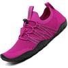 SAGUARO Scarpe da Scoglio Donna Uomo Scarpette da Mare Bagno Spiaggia Surf Yoga Water Shoes per Nuoto Piscina Spiaggia Canottaggio Vela Aqua Fiume Mare, Rosa, 41 EU
