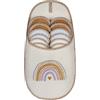 ONVAYA Ciabatte unisex arcobaleno con cuore, 36/45 EU