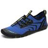 SAGUARO Scarpe da Scoglio Uomo Scarpette da Scoglio Donna Scarpe Mare Antiscivolo Scarpette Mare Scarpe Acqua Asciugatura Rapida Scarpe per Spiaggia Immersione Surf Blu Acceso Gr.37 EU