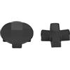 BONKZEBU Kit D Pad Durevole in Acciaio Inossidabile per, Pulsanti Direzionali Ad Alta Precisione per un Controllo Accurato e Veloce, Adatto Ai Giocatori (Nera)