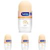 Sanex Dermo+ Sensitive Deodorante antitraspirante Roll-On 72 ore 50 ml- Protezione efficace contro il sudore e gli odori - dermatologicamente testato - contiene 0% alcool* - delicato sulla pelle