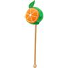 TOVINANNA Martello Massaggiante in Peluche Con Motivo A Frutta Arancione Per Cuoio Capelluto Spa Fitness Moda