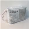 NOVIA Fresh Coprifedere Jacquard con Zip Coppia 50x80 cm - Tessuto Rinfrescante Termoregolatore Morbido - 100% Poliestere