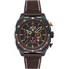AVI-8 Hawker Hunter Atlas Dual Time cronografo nero