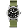 1963 Watch Militado ML05 VH31 - Orologio al quarzo da uomo, 38 mm, con vetro zaffiro bombato, super luminoso, stile retrò, impermeabile fino a 100 m, Verde