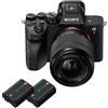 Sony Alpha 7 IV Fotocamera full frame con obiettivo 28-70 mm - 33 MP | 33 MP, autofocus, 10 fps, video 4K a 60p, touchscreen, include 2 batterie