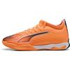 PUMA Scarpe da calcetto dal profilo medio ULTRA 6 MATCH per ragazzi, Scarpe, Arancione, 37.5