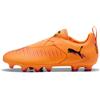 PUMA Scarpe da calcio senza lacci FUTURE 8 MATCH FG/AG per ragazzi, Scarpe, Arancione, 38