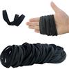 FAREASTSHOP 120pcs Elastici Per Ufficio 60x5mm Elastico Gomma Bande Elastiche Cartella Di File Stazionario Spesso Forte Per La Scuola Forniture Per Ufficio A Casa Artigianato Industriale,Nero