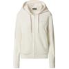 NORTH SAILS Felpa Donna con Cappuccio e Zip in French Terry Tinto in Capo