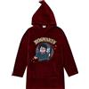 LEGO Harry Potter Felpa con Cappuccio Casa Oversize Pile Bambini Rosso Taglia Unica