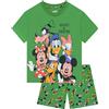 Disney Pjs, Pigiama Topolino Bambino con Minnie e Topolino, Donald Duck e Pluto, Pigiama Bambino con Shorts