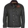 Barbour International BARBOUR MWX1853-SG91 International Steve McQueen Workers Wax Jacket SAGE GREEN (SAGE GREEN, L)