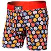 SAXX Underwear Co. Saxx Intimo da Uomo - Boxer Ultra Super Morbidi con Patta e Supporto Integrato - Biancheria Intima da Uomo, Birre del Mondo - Multi, Small