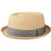 Stetson CAPPELLISHOP Robstown Toyo Pork Pie Cappello Paglia Unisex Primavera Estate