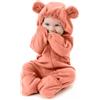 Cuddle Club Tutina Neonato e Bimbo in Pile - Pagliaccetto Neonato e Bimbo Fino a 4 Anni - Pagliaccetto Neonata e Neonato - Pigiama Bimbo Invernale - Abbigliamento Neonato e Bimbo