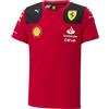 PUMA Scuderia Ferrari - Maglietta della Squadra 2023 per Bambini - Rosso - Taglia: 116 (701223374)