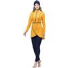 PINTUTU Costume da Bagno per Donne Musulmane - Burkini per l'Estate Costume da Bagno Musulmano da Donna, 3 Pezzi, Completo Hijab, Costume da Bagno Islamico Costume da Bagno da Donna