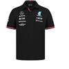 Mercedes AMG Petronas F1 Team Polo Shirt Black 2022 M