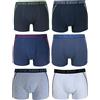 Enrico Coveri 6 Pezzi Boxer Uomo Mutanda Intimo Elasticizzato Varie Fantasie (IT, Testo, L, Regular, Regular, EB1708)