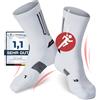 CORE GORIMO - Calzini da corsa a compressione - Protezione anti-bolle - Calze a compressione da uomo e da donna per corsa, corsa e sport