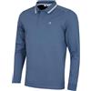 Calvin Klein - Polo da uomo a maniche lunghe con collo a punta elasticizzato Campus 2025, 4XL