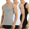 Falechay Canottiera Uomo Pacco da 5 100% Cotone Fitness Canottiera Sportiva | Canottiere,Elasticizzato,Fitness,Sportiva,Senza Etichette,Collo Tondo