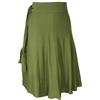 GURU SHOP Guru-Shop, Leichter Wickelrock, Boho Sommerrock, Rot, Dimensione Indumenti:One Size, Gonne/Short
