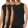 Falechay Pacco da 3 Canottiera Uomo 100% Cotone Canotta | Collo Tondo,Senza Etichette,Idonea Per Sport,Fitness E Casa,Traspirante