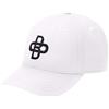 Oblack Cappello Uomo Baseball Bianco White Peach LB con Retina Regolabile Blu Trucker cap Berretto Uomo Coton Berretto Cappellini Donna Cappellino Donna - Cappellino Uomo con Visiera