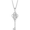 Elli 0107591312_45 - Collana con pendente da donna, argento sterling 925, 450 mm