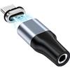 SHEEAST Adattatore magnetico da USB C a 3,5 mm, da tipo C a jack per auricolari femmina, adattatore AUX Dongle compatibile con Google Nexus 6 5 4XL, Samsung Galaxy S21 S20 S10 S9 cavo di ricarica