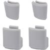 Felicafie Treppiede regolabile per Potensic ATOM3, carrello di atterraggio da 2 mm con design a scatto, gambe protettive in ABS leggero (grigio)