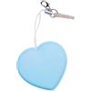 APGLSXY Charm per pulire lo schermo di telefoni e borse, pulitore blu a forma di cuore con chiusura a moschettone e spina per la cura dello schermo veloce, occhiali e lenti per la cura del telefono