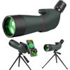 BOSTRON Cannocchiale Zoom 20-60x60, FMC, con Treppiede, Caccia