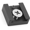 yanwuwa Adattatore per montaggio a slitta con base a vite da 1/4 per fotocamera DSLR Cage Monitor LED Microfono lampeggiante Videocamera in alluminio Cold Shoe