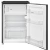 SHARP SJ-UD121T2B-EU - Frigorifero con congelatore, capacità 121L, di cui 17 l, in congelatore, piccolo frigorifero con regolazione continua della temperatura, illuminazione interna a LED, colore